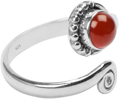 Miniatura 55 de Gemstone Stone Toe Ring 925 Sterling Silver Feet Body Jewellery Handame Toe Ring Gemstone Adjustable Toering For Girls Women Gift Jewellery