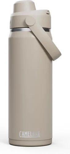 Miniatura 31 de CamelBak Thrive Chug - Botella de agua aislada de acero inoxidable, color negro, 20 onzas