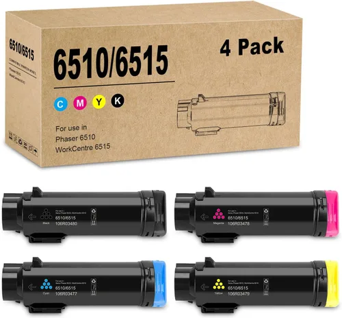 Remanufactured Workcentre 6515 Toner Phaser 6510 Toner Replacement for Xerox Workcentre 6515 Toner Phaser 6510 Toner Cartridge Compatible with Xerox