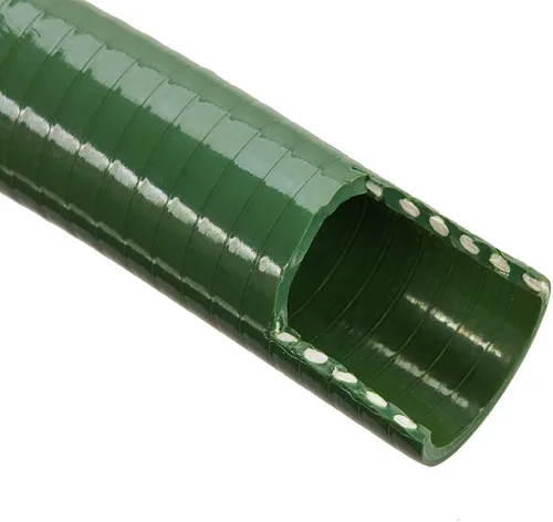 Miniatura 2 de Manguera de succión y descarga verde HydroMaxx® de PVC flexible de 2 pulgadas de diámetro x 100 pies