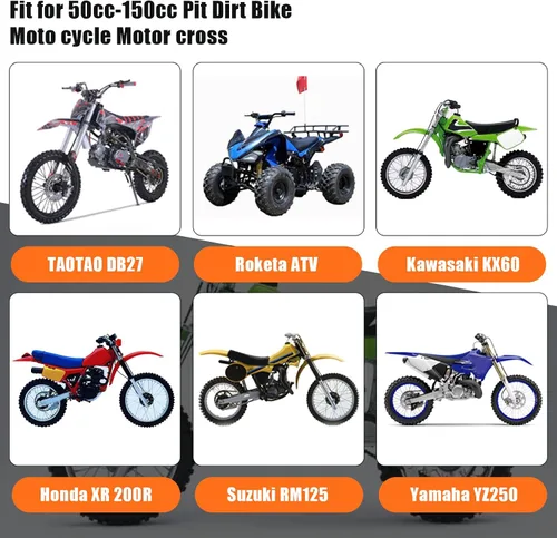 Miniatura 6 de Palanca de embrague y manija de freno izquierda para 98cc 196cc 6.5HP 5.5hp Coleman CT200U BT200X Trail 200 CC100X CT100U Baja Motovox Mini Bike CRF