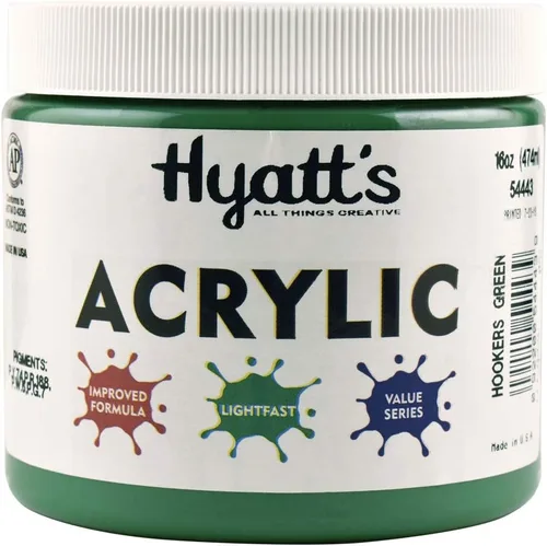 Miniatura 85 de Hyatt's Alizarine - Pintura acrílica carmesí Tubo de pintura acrílica de 2.5 fl oz de grado artístico Secado rápido y pintura no tóxica
