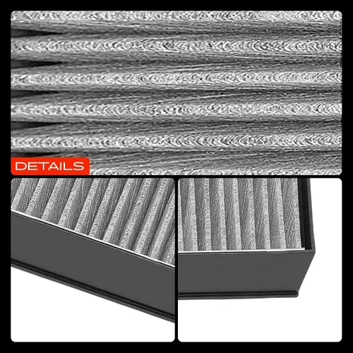 Miniatura 8 de A-Premium Filtro de aire de cabina de 2 piezas con carbón activado compatible con BMW X5 2007-2019, X6 2008-2019, repuesto # 64116945594, 64119248294