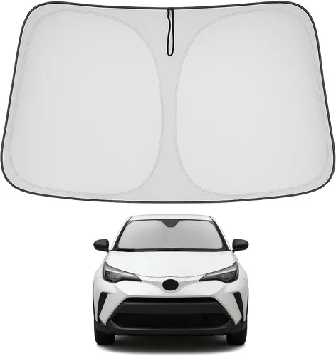 Miniatura 292 de Proadsy Parasol para parabrisas actualizado 2025, ajuste personalizado Dodge RAM 1500 2Dr 2019-2024 2025, 4 capas, plegable, protector de parasol