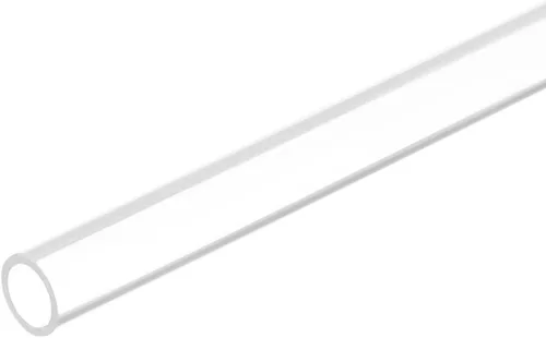 Miniatura 13 de MECCANIXITY Tubo acrílico transparente rígido redondo tubo 44mm (1.7") ID 50mm (2") OD 14" para lámparas y linternas, sistema de refrigeración por