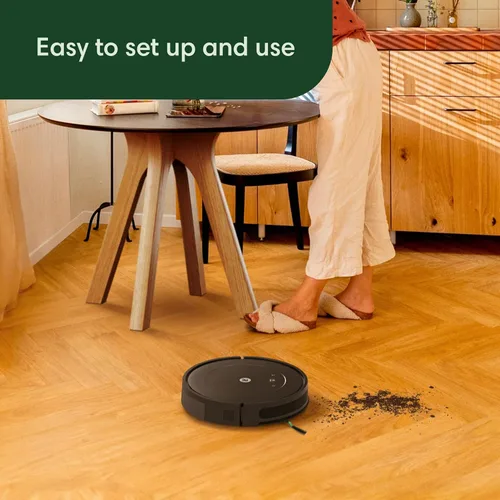 Miniatura 7 de iRobot Roomba Vac Robot Aspiradora (Q011) - Succión de levantamiento de potencia, modo de limpieza más silencioso, limpieza multisuperficie, limpia
