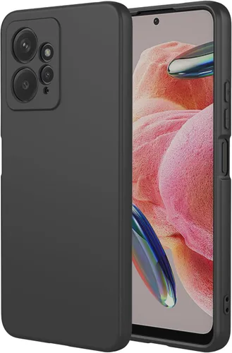 Miniatura 13 de Funda para Xiaomi Redmi Note 12 4G, funda de silicona líquida, forro de microfibra antiarañazos suave a prueba de golpes compatible con Xiaomi Redmi