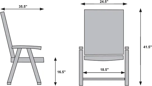 Miniatura 3 de KETTLER Sieger Silla Plegable Resina Gris Antracita