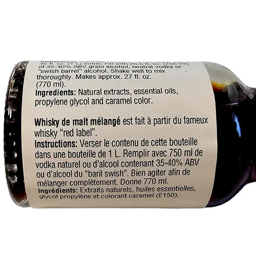 Miniatura 6 de Esencia de whisky de malta mezclada, 0.7 fl oz