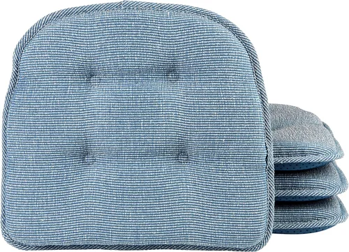Klear Vu Omega - Cojines antideslizantes para silla, ensamblados en Estados Unidos, almohadillas de asiento antideslizantes en forma de U para
