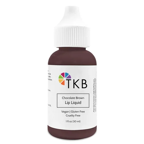 Miniatura 5 de TKB - Color líquido de labios Color de labios líquido para base brillante TKB, brillo de labios para bricolaje, brillo de labios pigmentado y Rosa