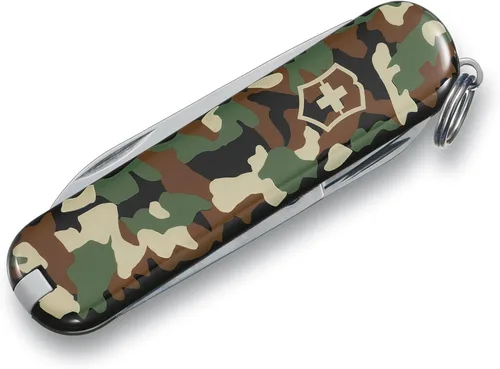 Miniatura 2 de Victorinox Classic SD Swiss Army - Navaja suiza de bolsillo, compacta, 7 funciones, navaja de bolsillo fabricada en Suiza con hoja pequeña