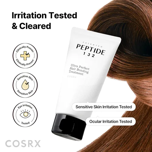 Miniatura 8 de COSRX PEPTIDE 132 Tratamiento de reparación de cabello (tamaño viaje) – Mascarilla capilar para cabello dañado y seco, repara roturas y puntas