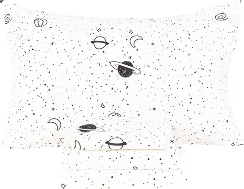 Miniatura 16 de Scientific Sleep Juego de sábanas de 100% algodón para niños y niñas, adolescentes, sábana encimera, sábana bajera y funda de almohada
