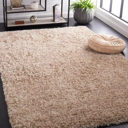 Miniatura 18 de SAFAVIEH Malibu Shag Collection - Alfombra decorativa, 3 x 5 pies, carbón, hecha a mano, sólida, 1.4 pulgadas de grosor, ideal para zonas de alto