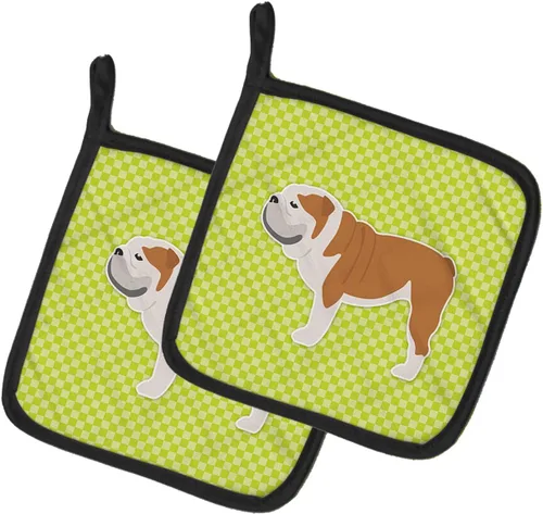Miniatura 442 de Caroline's Treasures BB3567PTHD - Juego de soportes para ollas de cocina resistentes al calor, almohadillas calientes para cocinar, hornear, Copo