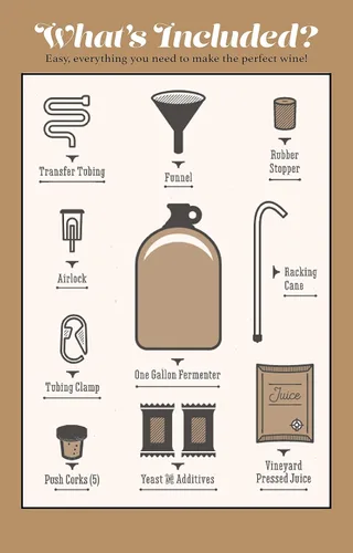 Miniatura 3 de Craft A Brew - Kit de fabricación de moscato para el hogar - Principiantes fáciles de preparar con ingredientes y suministros - Experiencia