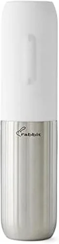 Miniatura 8 de Rabbit Sacacorchos eléctrico abridor de vino – Abrebotellas automático con botón pulsador, diseño compacto, abre botellas silenciosamente, se Negro