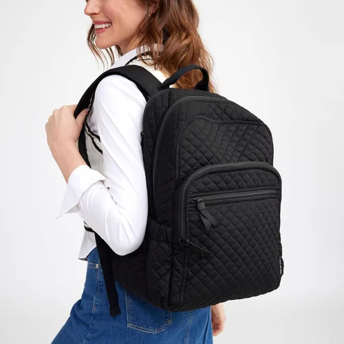 Miniatura 7 de Vera Bradley - Mochila Campus de algodón para mujer