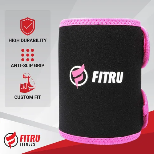 Miniatura 6 de Fitru - Tonificadores de brazos prémium para hombres y mujeres Envolturas de brazo de sauna para brazos flácidos que aumentan el calor y el sudor