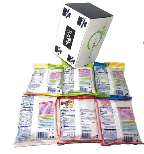 Miniatura 2 de Hi Chew Candy - Paquete variado de 6 sabores (mezcla tropical, agrio, soda, mezcla de yogur, fresa, mezcla original) en caja de regalo Fusion Select