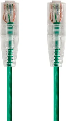 Miniatura 35 de Monoprice - Cable de conexión Ethernet Cat6 14 pies, gris, nivel de componente, UTP 28AWG 550 MHz, cable de cobre desnudo puro, sin enganches, RJ45
