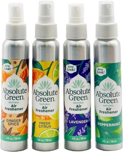Miniatura 13 de Absolute Green Ambientador 100% natural en aerosol, no tóxico, ecológico, seguro en casa, alimentos, niños y mascotas, eliminador de olores