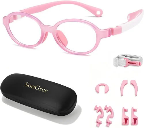 Miniatura 14 de SooGree Lentes de bloqueo de luz azul para niños y niñas, pantalla de computadora, juegos, TV, teléfono, antirreflejos y fatiga ocular 4 - 8 azul