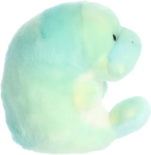 Miniatura 3 de Aurora Round Rolly Pet Myrtle Manatee - Adorables compañeros - Diversión sobre la marcha - Verde 5 pulgadas