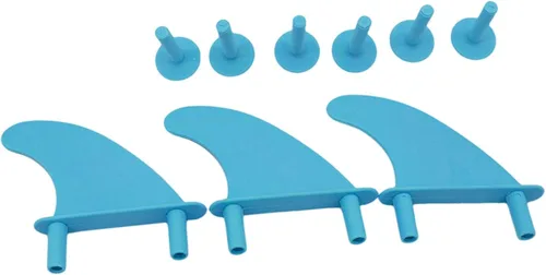 Miniatura 6 de 3 aletas suaves para tabla de surf, tornillos de aleta de surf, piezas de tabla de surf de espuma, aletas de empuje para tabla de crucero, surf