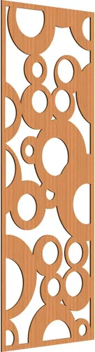 Miniatura 32 de Farwell Paneles de pared decorativos de madera con calado, 13 3/8 pulgadas de ancho x 34 3/8 pulgadas de alto x 1/4 de alto, roble rojo rojo