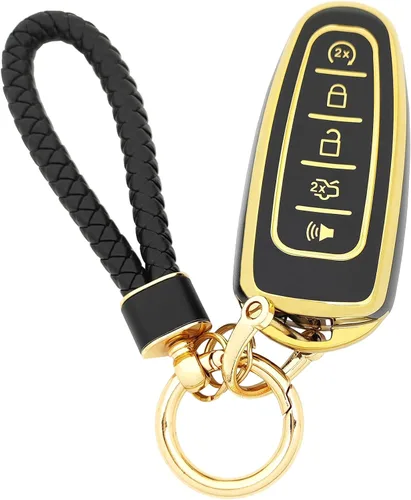 Miniatura 56 de Funda para Llavero de Coche Llavero Funda de Llave de TPU Suave Carcasa de Protección Portallaves Accesorios