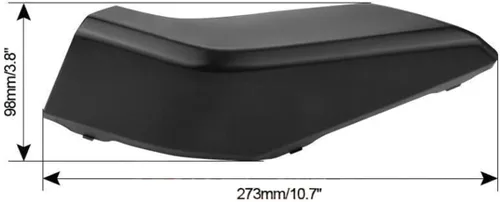 Miniatura 3 de Cubierta del gancho de remolque del parachoques trasero del coche para Honda Civic Hatchback 2017 2018 2019 2020 2021 71506-TGG-A00 (azul)