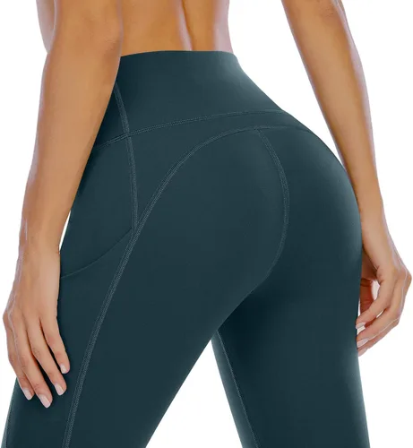 Miniatura 53 de Ewedoos - Leggings con bolsillos para mujer, de talle alto, pantalones de yoga, pantalones de entrenamiento, con levantamiento de glúteos
