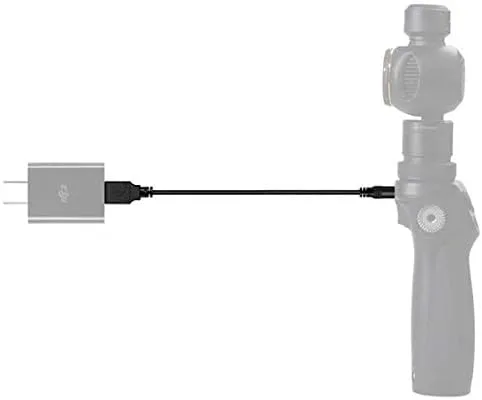 Miniatura 2 de OSMO Cable de carga compatible con DJI OSMO Mobile 1.0 Estabilizador de cardán de mano Fuente de alimentación