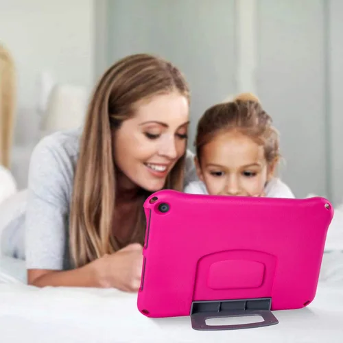 Miniatura 7 de Funda para tablet Fire HD 10 para niños (versión 2021/2023, 11ª/13ª generación), funda Oqddqo Amazon Kindle 10 Plus, choque de doble capa de cuatro