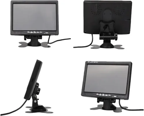 Miniatura 4 de 7" Car TFT LCD Screen Monitor Rear View Reversing Backup Camera Kit With 10M Cable Compatible With Truck/Bus/RV/Trailer/Tractor/camper(Monitor Only)