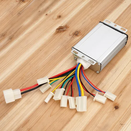 Miniatura 4 de Controlador 36v 1000w para scooter de motor eléctrico cepillado con terminal de conector de batería blanco