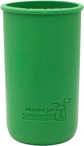 Miniatura 12 de Mason Jar Lifestyle - Fundas de silicona de 24 onzas para proteger frascos de bolas de Mason Jar Lifestyle (escarcha, paquete de 2)