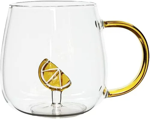 Miniatura 7 de Vasos de vidrio, patrón tridimensional transparente, bebidas de bar, taza de café helado, vaso de jugo, transparente (taza de delfin)