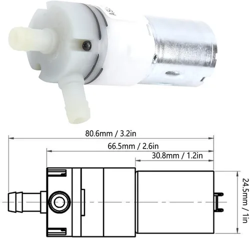 Miniatura 2 de Bomba de agua 12v, Bomba dispensadora de agua de CC, Piezas de la máquina de hielo para la máquina de café,Dispensador de agua