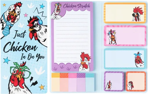Miniatura 22 de B1ykin Lindo Conjunto de Notas Adhesivas - Bloc de Notas Autoadhesivas con Forma de Videojuego de Subir de Nivel, 550 Hojas de Páginas de Memo