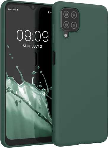 Miniatura 55 de kwmobile Funda compatible con Samsung Galaxy A23 4G / 5G - Funda de silicona TPU metálica suave y delgada - Rojo oscuro metálico