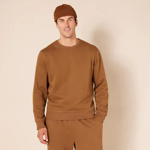 Miniatura 6 de Tienda Essentials - Sudadera de vellón con cuello redondo para hombre (disponible en tallas para grandes y altos)