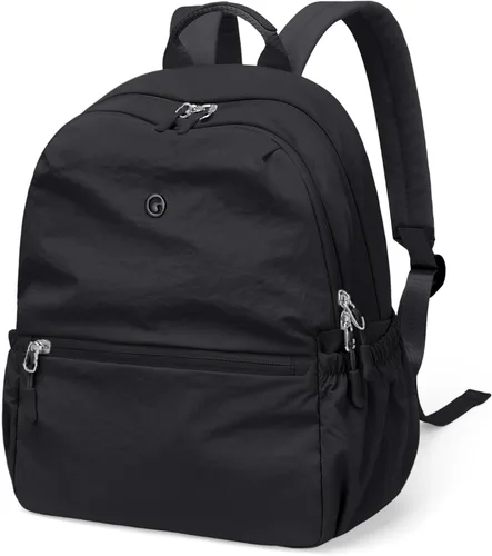 Miniatura 8 de GOLF SUPAGS Mini mochila de nailon ligero de 10 L para mujer, mochila de ciudad pequeña, mochila versátil para mujeres para compras y viajes