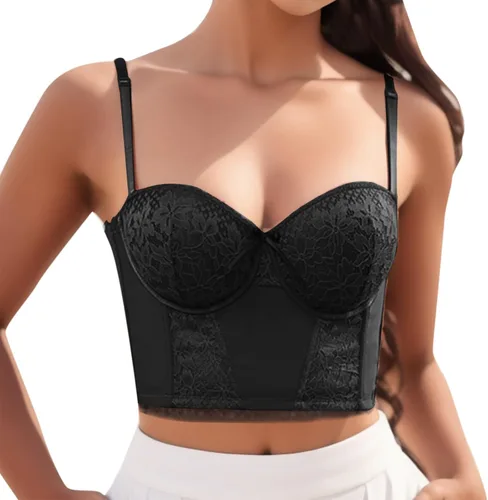 Miniatura 2 de Open Nipple Lingerie for Women Womens Bralette Faory Dress Bathing Suit Previous New 2023 V Cut Sports Bras for Women