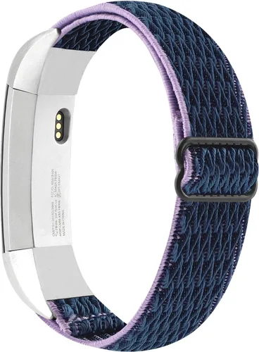 Miniatura 9 de Bandas elásticas ajustables compatibles con Fitbit Alta/Alta HR, correas deportivas de nailon elástico suave y transpirable de repuesto para mujeres