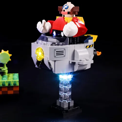 Miniatura 7 de BRIKSMAX Luz para Lego-21331 Sonic Hedgehog Green Hill Zone - Kit de iluminación LED compatible con Lego Ideas - No incluye el set de Lego