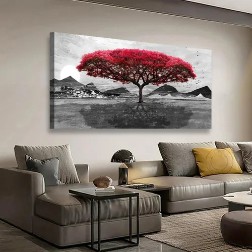 Miniatura 10 de Cuadros abstractos en lienzo de pared para sala de estar, dormitorio, decoración de pared, arte abstracto, impresión artística para decoración