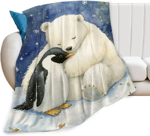 Miniatura 46 de Manta de mapache lindo, manta de mapache ultra suave y acogedora manta de forro polar para regalo, manta de felpa mullida para niños, adolescentes